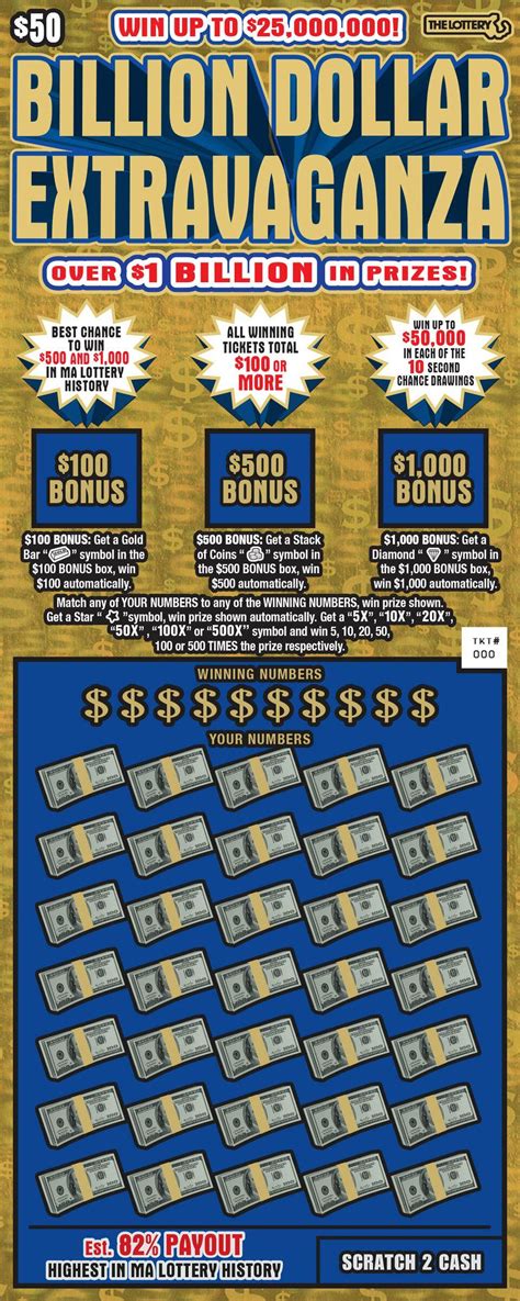mass lottery $5 scratch tickets